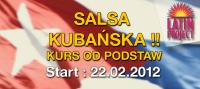 Salsa Kubańska - start 22.02.2012